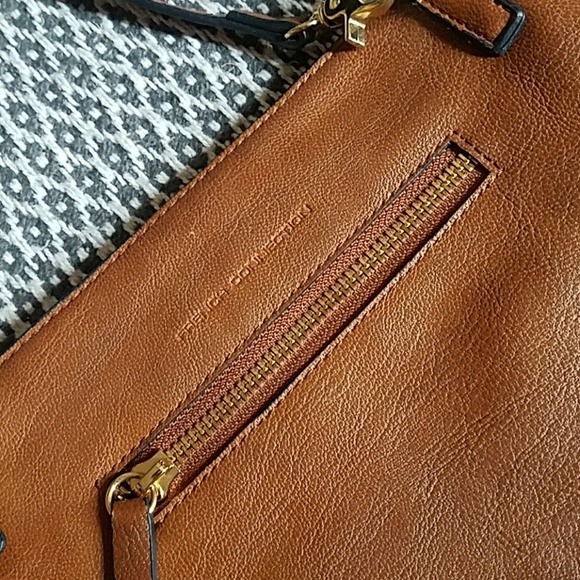 French Connection Leather Clutch/Crossbody Bag - Picture 2 of 7